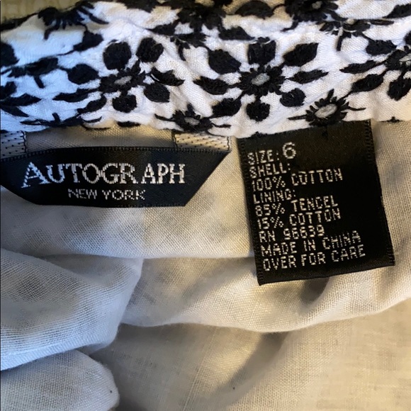 Autograph New York Flower Pattern Skirt - Picture 5 of 9